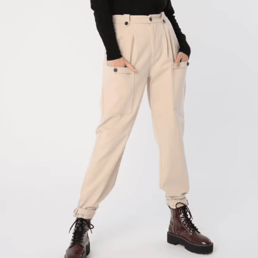 JINNY Pantalon Cargo Sporty Chic – Confort et Style Urbain - Coeur Elephant Clothing